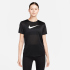 NIKE Dri-FIT Graphic T-Shirt Damen 011 - black/white XS