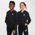 NIKE Club Fleece French Terry Kapuzenjacke Kinder 010 -...