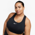 NIKE Swoosh Medium Support Plus Size Sport-BH Damen 010 -...