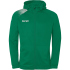 Kempa Ambition 28 Kapuzen-Trainingsjacke dark grau...