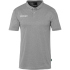 Kempa Poly Poloshirt Kinder weiß 128