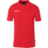 Kempa Poly Poloshirt Kinder weiß 128