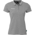 Kempa Classic Poloshirt Damen dark grau melange XS