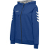 hummel GO Baumwoll Kapuzenjacke Damen egret melange XS