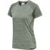 hummel hmlCI Seamless Trainingsshirt Damen black melange XS