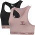 2er Pack hummel hmlCAROLINA Sport-BH Mädchen 3430 -...