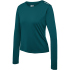 hummel hmlMT AURA Mesh Langarmshirt Damen 6470 - deep...