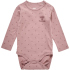 hummel hmlBEESY langarm Baby-Body 1196 - lavender gray 56