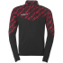 uhlsport Progressive 28 1/4-Zip Sweatshirt Kinder rot 116