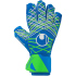 uhlsport Aquasoft HN Torwarthandschuhe Pacific blau/fluo...