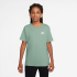 NIKE Sportswear T-Shirt Kinder 304 - spruce fog/white L...