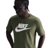 NIKE Sportswear T-Shirt Herren 010 - black/white XS