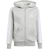 adidas Essentials Sweatjacke Kinder JD6494 - black/white 128
