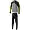 grey melange/black/lime pop