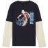 PUMA Mid90s Layered Langarmshirt Jungen 16 - new navy 128