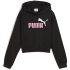 PUMA Essentials 2 Color No.1 Logo French Terry Cropped...
