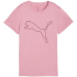 PUMA Tad Essential Heather Logo Trainingsshirt Damen 01 -...