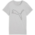PUMA Tad Essential Heather Logo Trainingsshirt Damen 01 -...