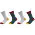 4er Pack s.Oliver Hygge Organic Rib Crew Socken Kinder...