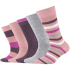 5er Pack s.Oliver Originals Organic Striped Crew Socken...