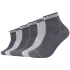 6er Pack Mustang Casual Bio-Baumwolle Quarter Socken...