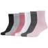 6er Pack Mustang Casual Bio-Baumwolle Crew Socken Damen...