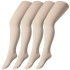 4er Pack camano Fine Strumpfhosen 40 DEN Kinder 0000 -...