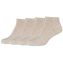 4er Pack camano Soft Bamboo Sneakersocken 1000 - white 35-38