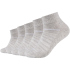 5er Pack camano Mesh Ventilation Quarter Socken 1001 -...