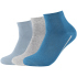 3er Pack camano Soft Quarter Socken 7714 - desert sage 39-42