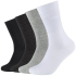 4er Pack camano Soft Bio-Baumwolle Crew Socken Herren...