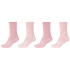 4er Pack camano Sustainable Cosy Patterned Crew Socken...