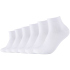 6er Pack camano Soft Bio-Baumwolle Quarter Socken 0001 -...