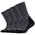 4er Pack camano Pro Tex Crew Socken Kinder 0006 -...