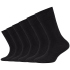 6er Pack camano Soft Originals Bio-Baumwolle Crew Socken...