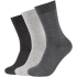 9er Pack camano Comfort Baumwoll Crew Socken 9703 - dark...