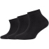 3er Pack camano Soft Bio-Baumwolle Quarter Socken Kinder...