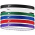 6er Pack NIKE Flex Classic Haarbänder 052 -...