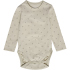hummel hmlMINI Bee Print langarm Baby-Body 1940 - silver...