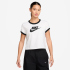 NIKE Sportswear T-Shirt Damen 100 - white/black XS