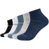 5er Pack camano Mesh Ventilation Quarter Socken 1001 -...