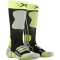 anthracite melange/green lime