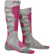 grey melange/pink