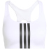 adidas Optime Workout 3-Streifen Mid Support Sport-BH...
