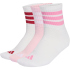 3er Pack adidas 3-Streifen Cushioned Sportswear Mid Cut...