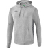 erima Essential Team Hoodie hellgrau melange/slate grey 128
