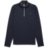 PUMA Waffle Fleece 1/4-Zip Golf-Top Herren 02 - deep navy S
