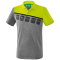 grey melange/lime pop/black