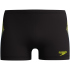 Speedo Panel Badeshorts Herren 7172 - black/hyper yellow S/M
