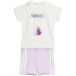 adidas x Disney Frozen T-Shirt + Shorts Set Mädchen...